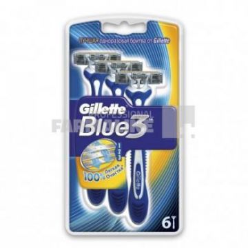 Gillette Blue 3 Aparate de ras 6 bucati