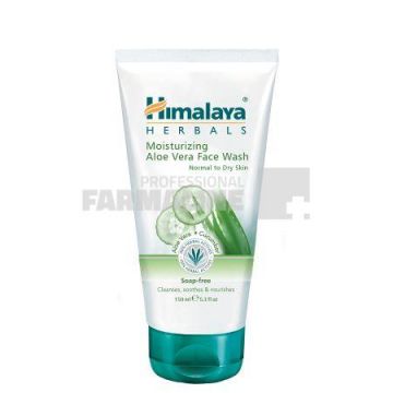Himalaya Herbals Gel hidratant pentru curatarea fetei cu Aloe Vera 150 ml