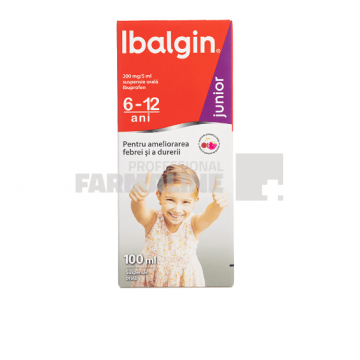 Ibalgin Junior Suspensie orala 200 mg/5 ml 100 ml