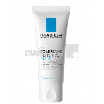 La Roche Posay Toleriane Sensitive Riche Crema hidratanta prebiotica piele uscata 40 ml