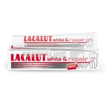 Lacalut White & Repair Pasta de dinti 75 ml + oglinda Cadou