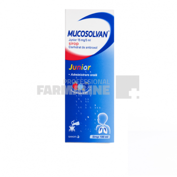 Mucosolvan Junior Sirop 15 mg/5ml 100 ml
