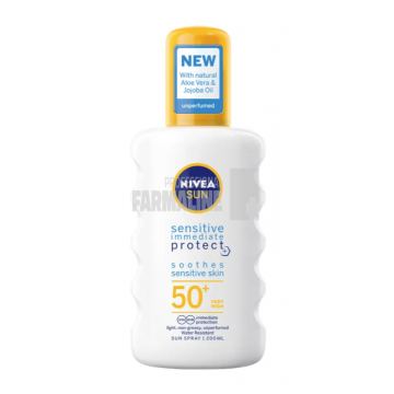 Nivea 80494 Sun Spray sensitive protectie SPF50+ 200ml