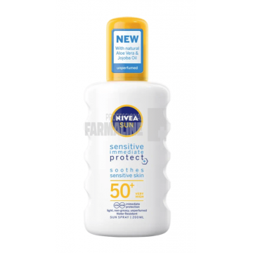 Nivea 80494 Sun Spray sensitive protectie SPF50 200ml