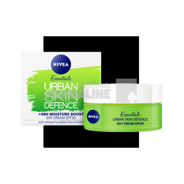 Nivea 82550 Essentials Crema zi Urban Skin defence SPF20 50 ml