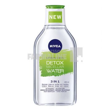 Nivea 89297 Apa micelara urban detox 400 ml