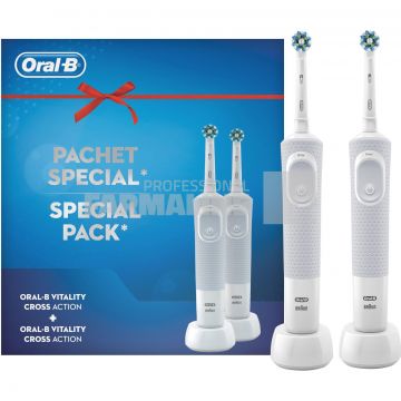 Oral-B Vitality Cross Action 2D DuoPack Periuta de dinti electrica