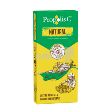 Propolis C Natural 30 comprimate de supt