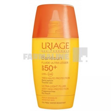 Uriage Bariesun Fluid ultra-lejer protectie solara SPF50 30 ml