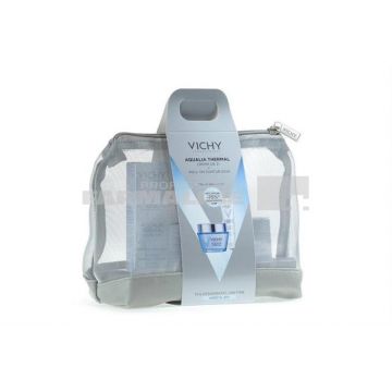 Vichy Pachet Aqualia thermal Crema hidratanta ten normal-mixt 50 ml + Balsam hidratant pentru zona ochilor 15 ml 75% din al II-lea