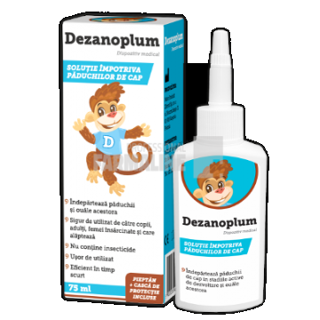 Dezanoplum Solutie impotriva paduchilor 75 ml