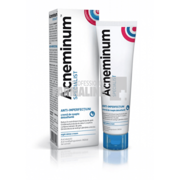 Acneminum Specialist Crema de noapte detoxifianta 30 ml