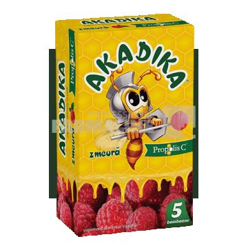 Akadika Propolis cu aroma de zmeura 5 bucati