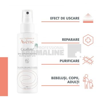 Avene Cicalfate+ Spray reparator absorbant 100 ml