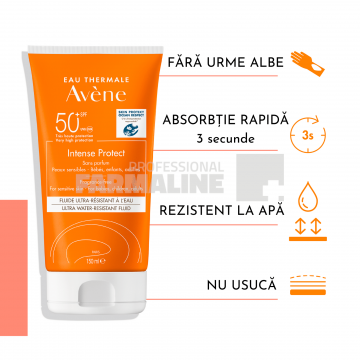 Avene Intense Protect Fluid fara parfum SPF50+ 150 ml