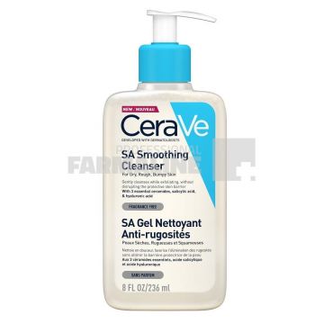 CeraVe Gel curatare anti-rugozitati pentru piele uscata si aspra 236 ml
