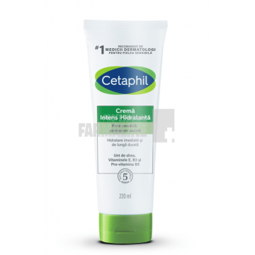 Cetaphil crema intens hidratanta de zi 24H 220 ml