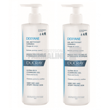 Ducray Dexyane Gel de curatare 400 ml Oferta 1 + 1 - 50% Din al II lea