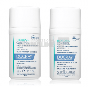 Ducray Hidrosis Control Roll-On anti-perspirant 40 ml Oferta 1 + 1 - 50% din al II - lea
