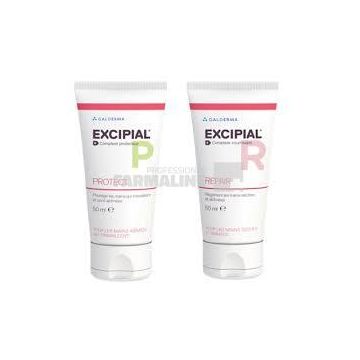 Excipial Protect Crema de maini 50 ml + Excipial Repair Crema de maini 50 ml