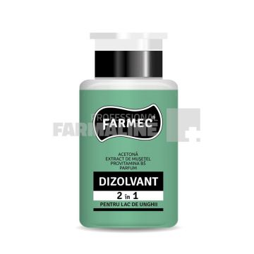 Farmec Dizolvant lac unghii 2 in 1 cu musetel si provitamina B5 150ml