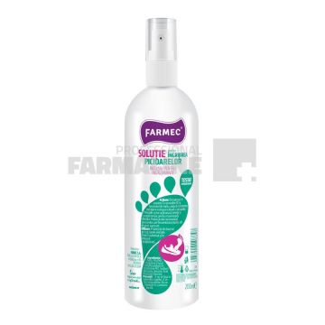 Farmec Solutie pentru ingrijirea picioarelor, inclusiv incaltaminte spray 200ml