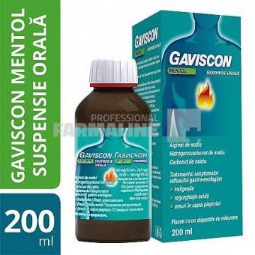 Gaviscon Mentol Suspensie orala 200ml