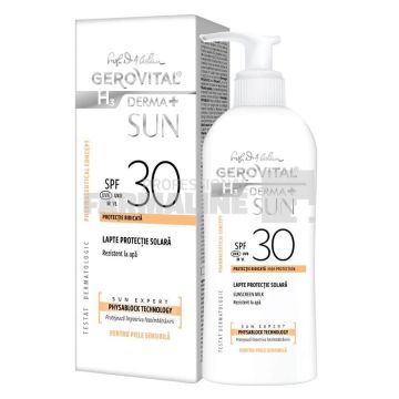 Gerovital H3 Derma Sun Lapte protectie solara SPF30 150 ml