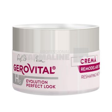 Gerovital H3 Evolution Perfect Look Crema remodelare contur fara ten uscat-sensibil 50 ml