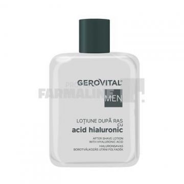 Gerovital Men Lotiune dupa ras cu acid hialuronic 100 ml