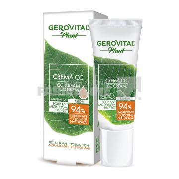 Gerovital Plant Microbiom Protect Crema anticearcan antirid 30 ml