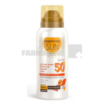 Gerovital Sun Lotiune Spray protectie solara copii SPF50 100 ml