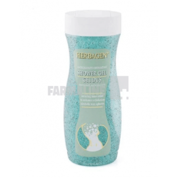 Herbagen Gel de dus exfoliant anticelulita 300 ml