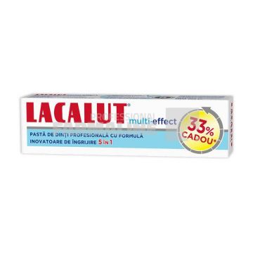 Lacalut Multi - Effect Pasta de dinti 100ml (33% Cadou)