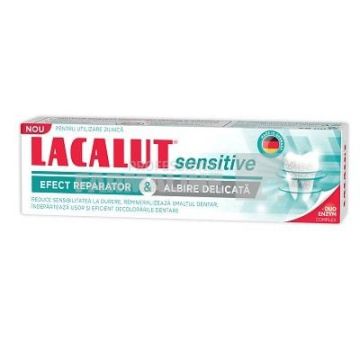 Lacalut Sensitive Whitening Pasta de dinti 75 ml