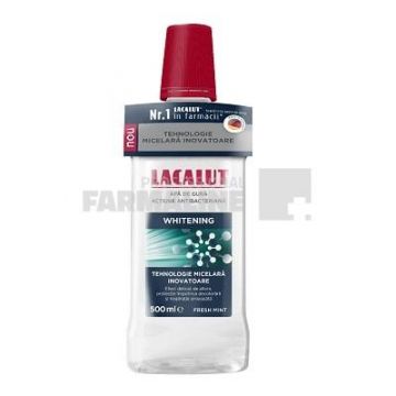 Lacalut Whitening Apa de gura micelara 500 ml