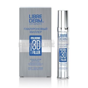 Librederm Hyaluronic 3D Filler Crema de noapte 30ml