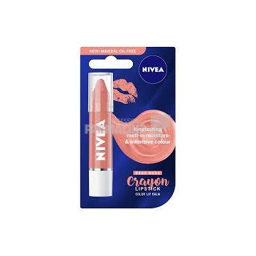Nivea 85074 Lipstick Nude Creion de Buze fara uleiuri minerale