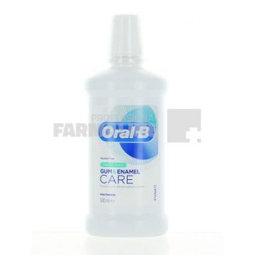 Oral B Apa de gura gum & enamel care fresh mint 500ml