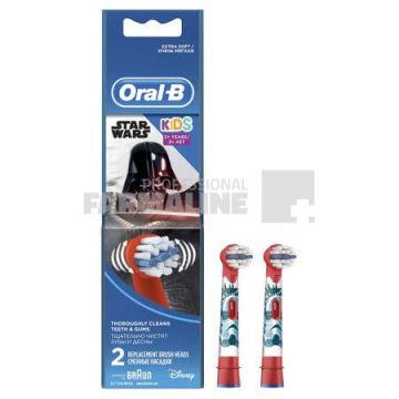 Oral B Braun Stages Power Star Wars Rezerve cap periuta electrica 2bucati