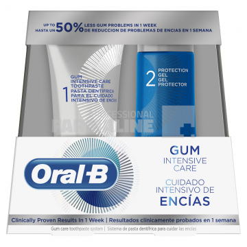 Oral B Pachet PastA Gum Intense Care 85ml + Gel Protector 63ml
