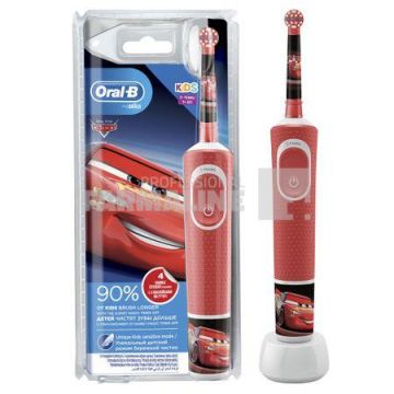 Oral B periuta de dinti Electrica Copii Braun Cars 3+ Ani D100.413.2K