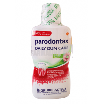 Parodontax Apa de gura Daily Gum Care Herbal Twist 500 ml