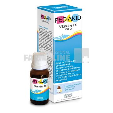 Pediakid Vitamina D3 400U.I. picaturi 20ml