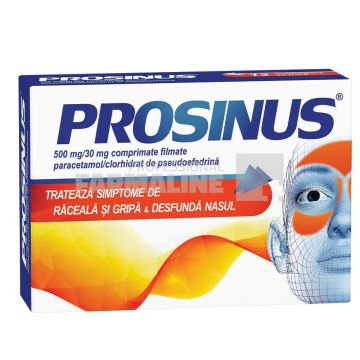 Prosinus 500 mg/30 mg 20 comprimate filmate