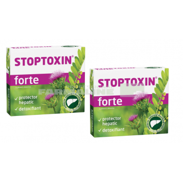 Stoptoxin Forte 30 capsule Oferta 1 + 1