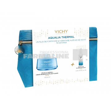Vichy Trusa Xmax Aqualia Thermal Crema rehidratanta onctuoasa 50 ml + Mineral 89 Gel Booster 10 ml