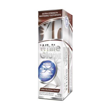 White Glo Coffe & Tea Drinkers Pasta de dinti 100 ml