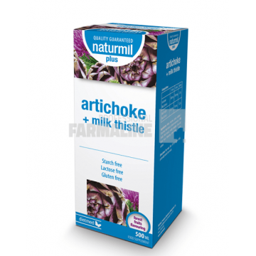 Naturmil Artichoke + Milk Thistle Plus Solutie Orala 500 ml