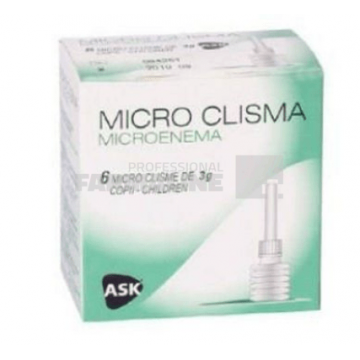 Ask Microclisma copii 6 bucati